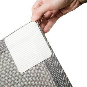 Gray Vacuum Tech Rug Pad Gripper for Hardwood Floors No Damage ,Non Slip Rugs